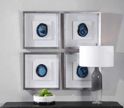 Kalia Blue Stone Shadow Box by Uttermost