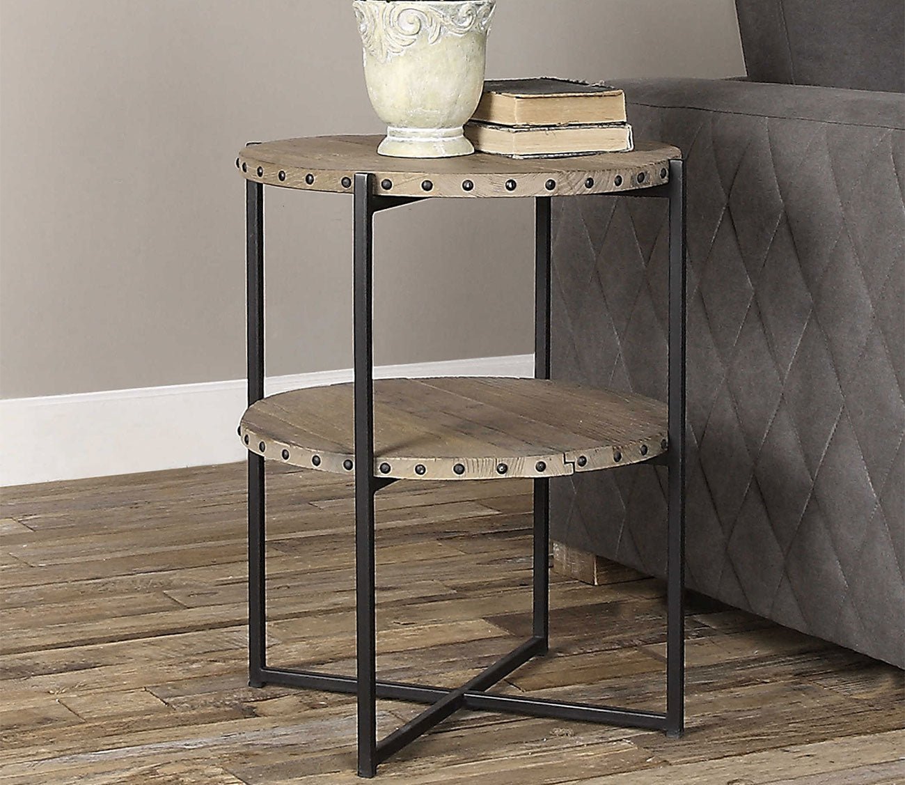Kamau Round Accent Table