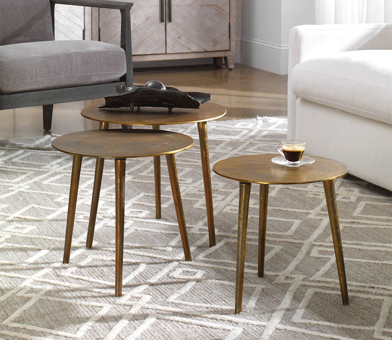 Kasai Coffee Tables Set of 3