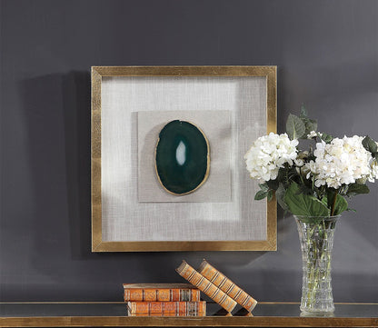 Keeva Agate Stone Shadow Box by Uttermost