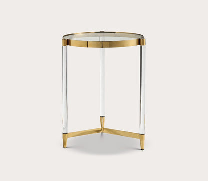 Kellen Glass Accent Table by Uttermost