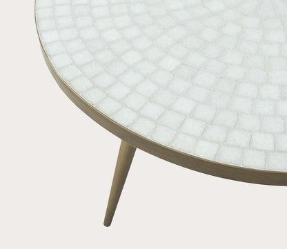 Kemira Round Cocktail Table by Bassett Mirror