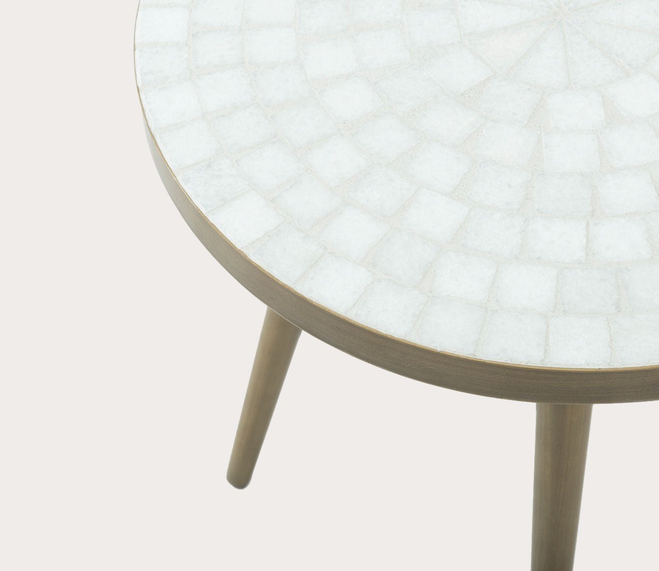 Kemira Round End Table by Bassett Mirror
