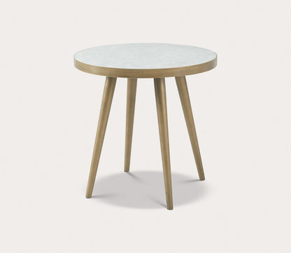 Kemira Round End Table by Bassett Mirror