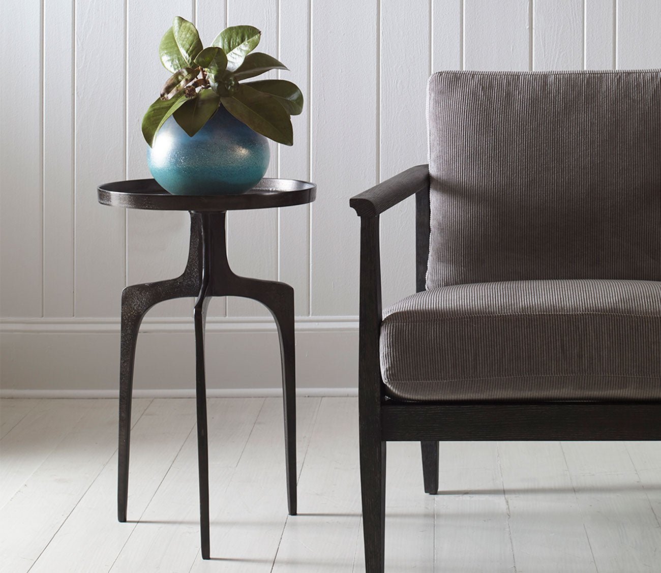 Kenna Bronze Accent Table by Uttermost