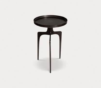 Kenna Nickel Accent Table by Uttermost