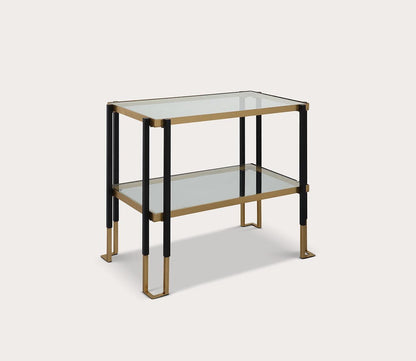 Kentmore Glass Side Table by Uttermost