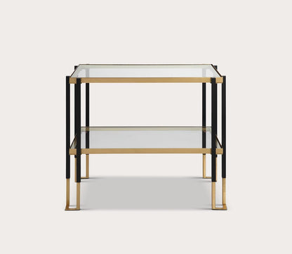 Kentmore Glass Side Table by Uttermost