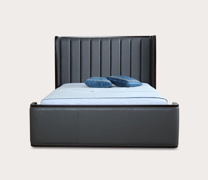 Kingdom Channel Tufted Faux Leather Upholstered Bed by Manhattan Comfort
