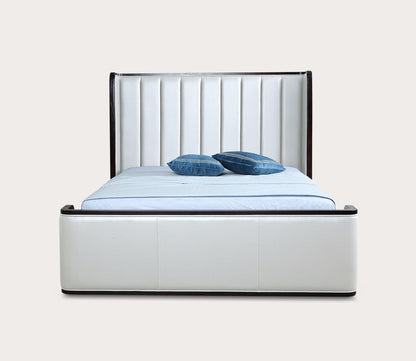 Kingdom Channel Tufted Faux Leather Upholstered Bed by Manhattan Comfort