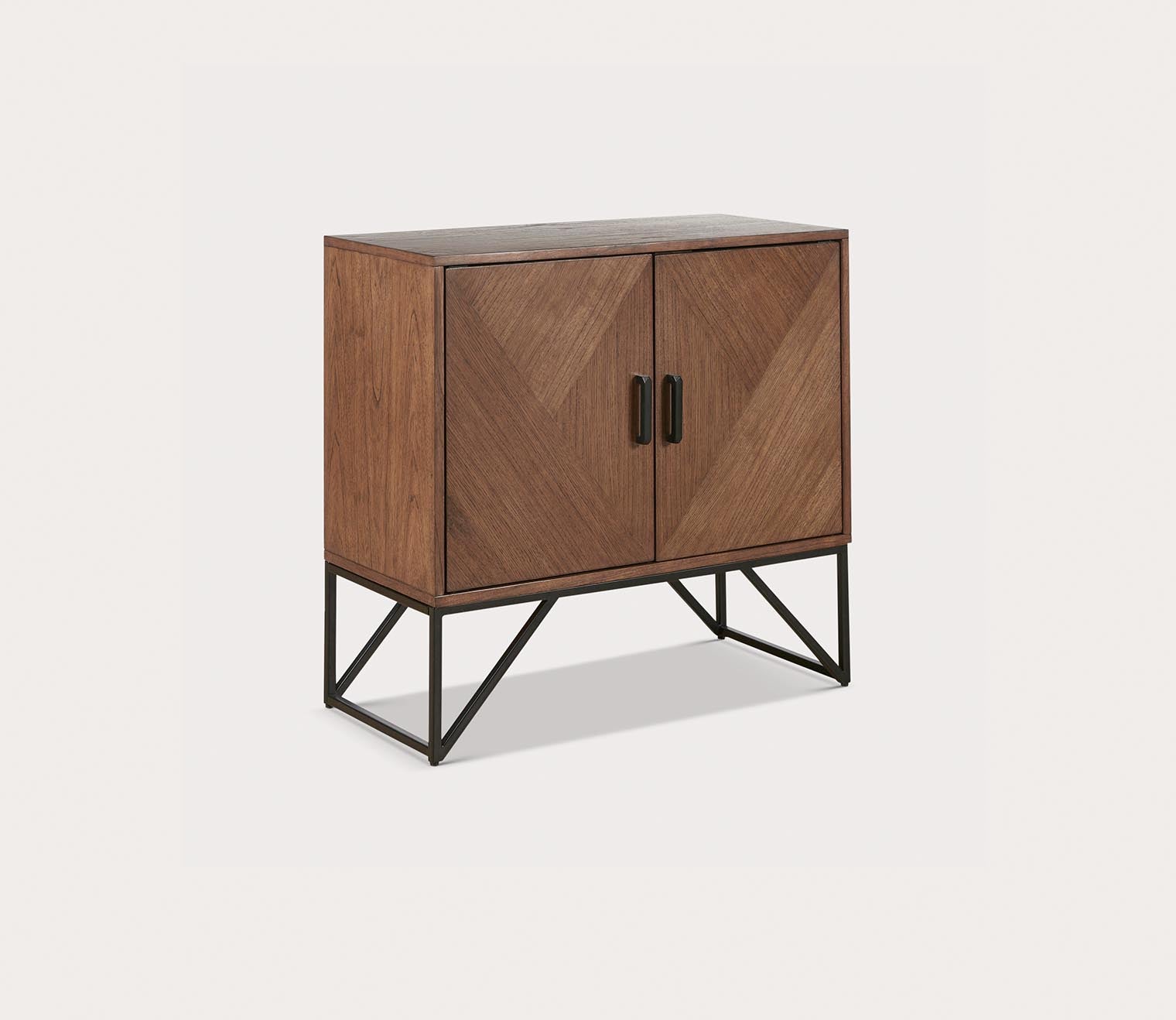 Krista Wood 2-Door Accent Cabinet by INK + IVY