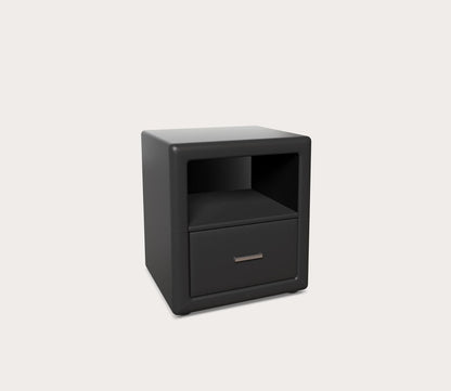Kristal Faux Leather Upholstered Nightstand by Arkotec