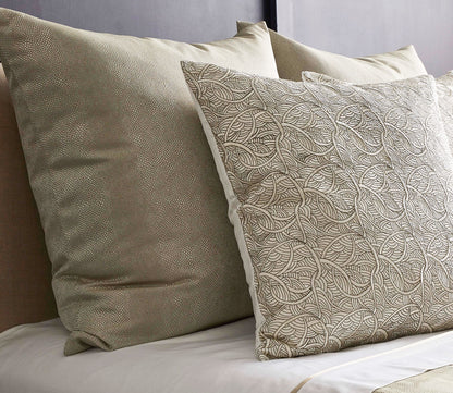 La Sirene Wave Embroidered Throw Pillow by Ann Gish