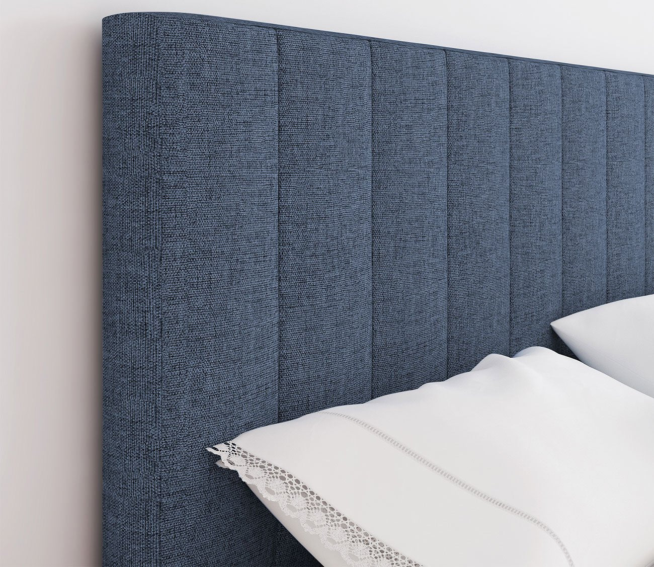 Lafayette Linen Fabric Upholstered Platform Bed by Arkotec