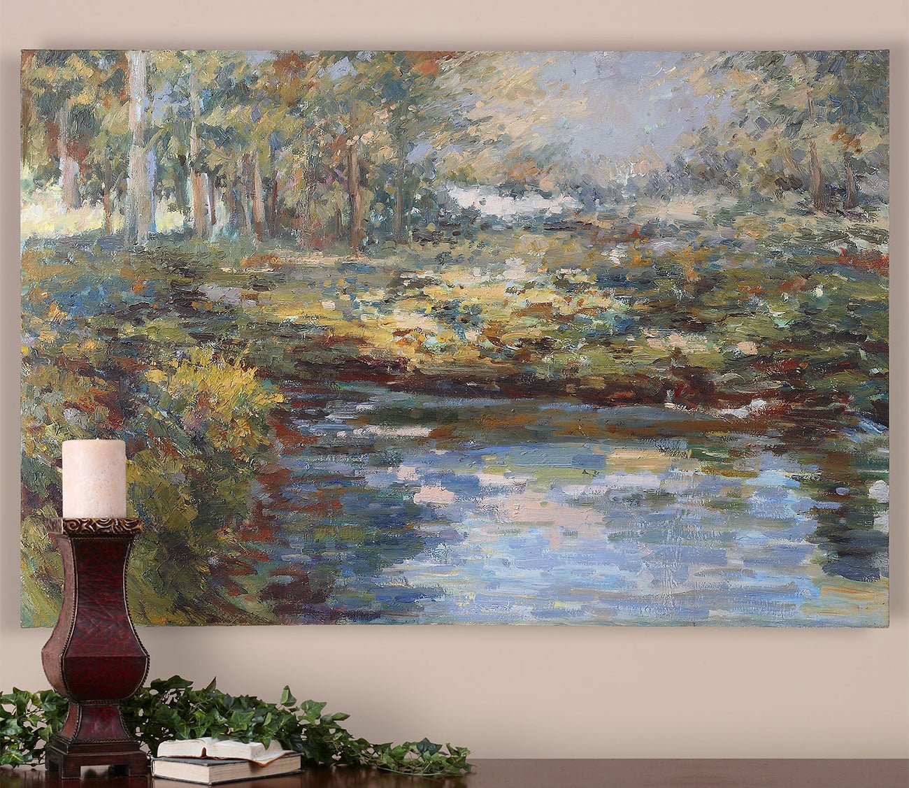 Lake James Hand Painted Canvas