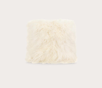 Lamb Fur Square Throw Pillow by Moe's Furniture