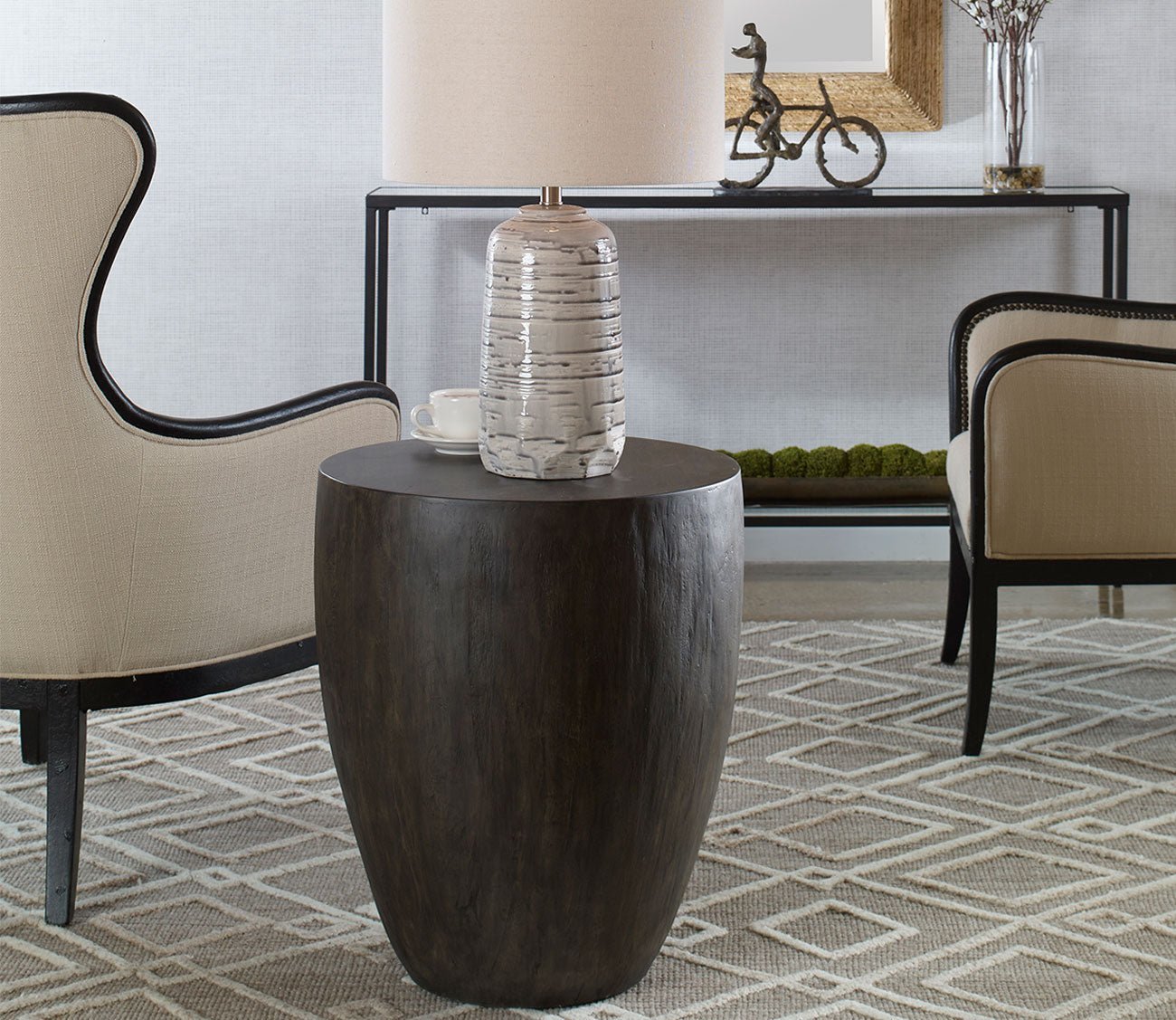 Lark Wooden End Table