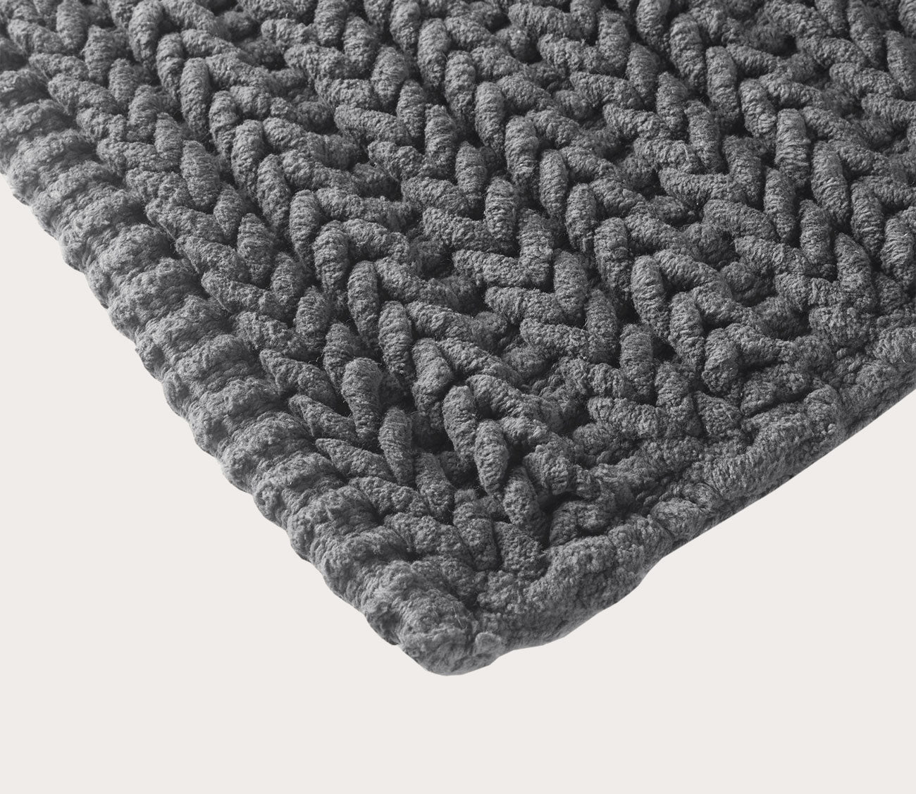 Lasso Chain Stitch Rug by Madison Park