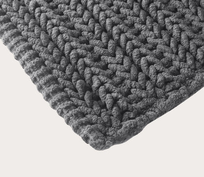 Lasso Chain Stitch Rug by Madison Park