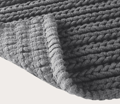Lasso Chain Stitch Rug by Madison Park