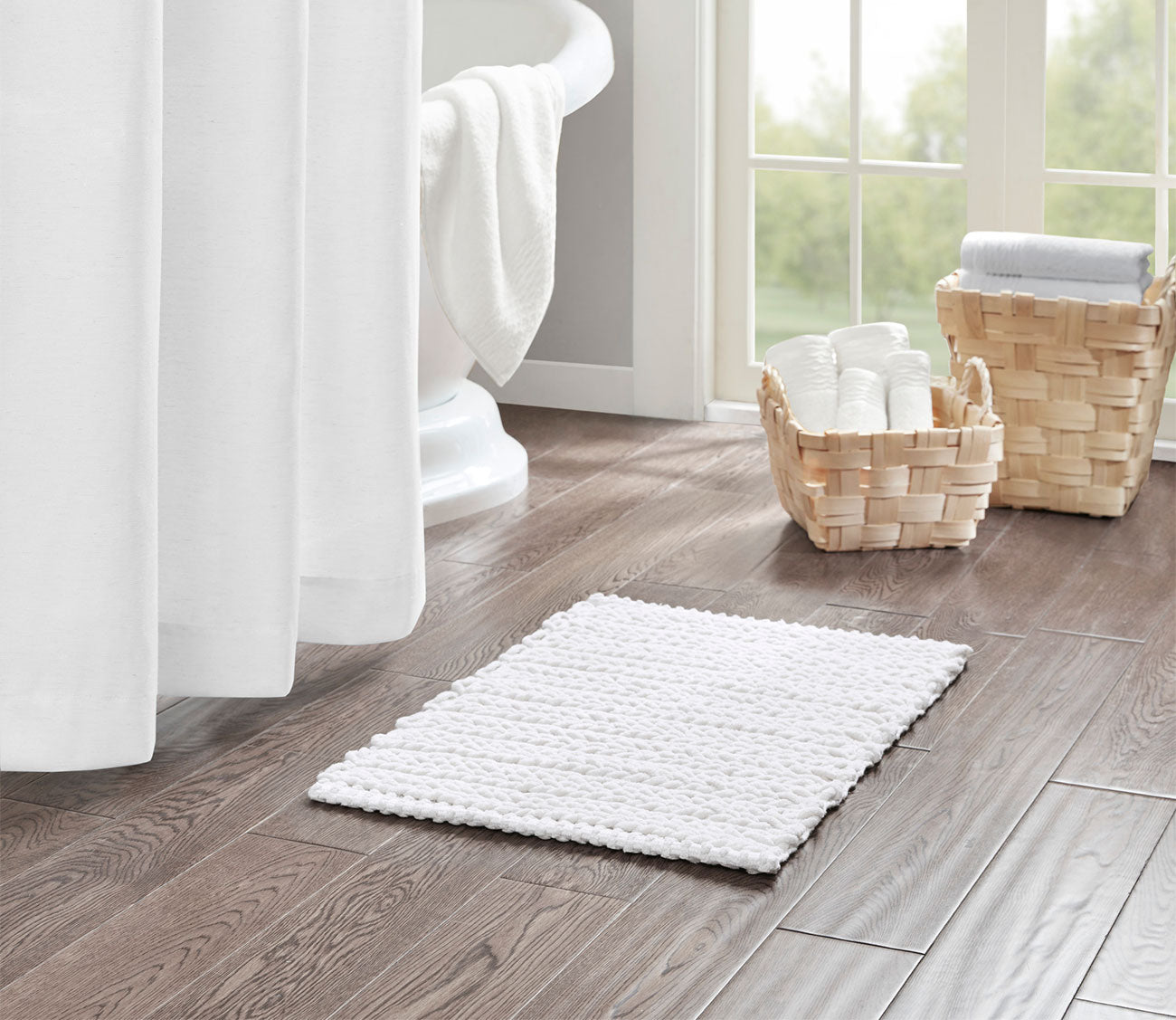 Lasso Chain Stitch Rug by Madison Park