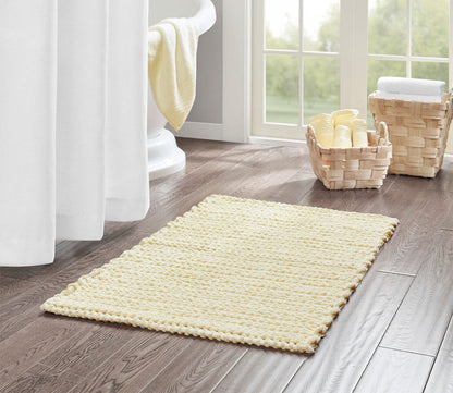 Lasso Chain Stitch Rug by Madison Park