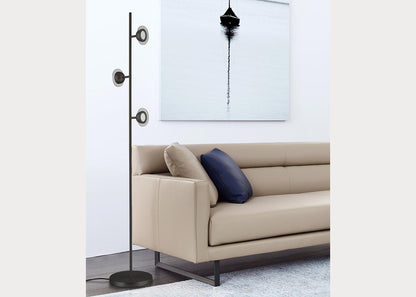 Laurel Matte Black Accent Floor Lamp by Nova Lighting