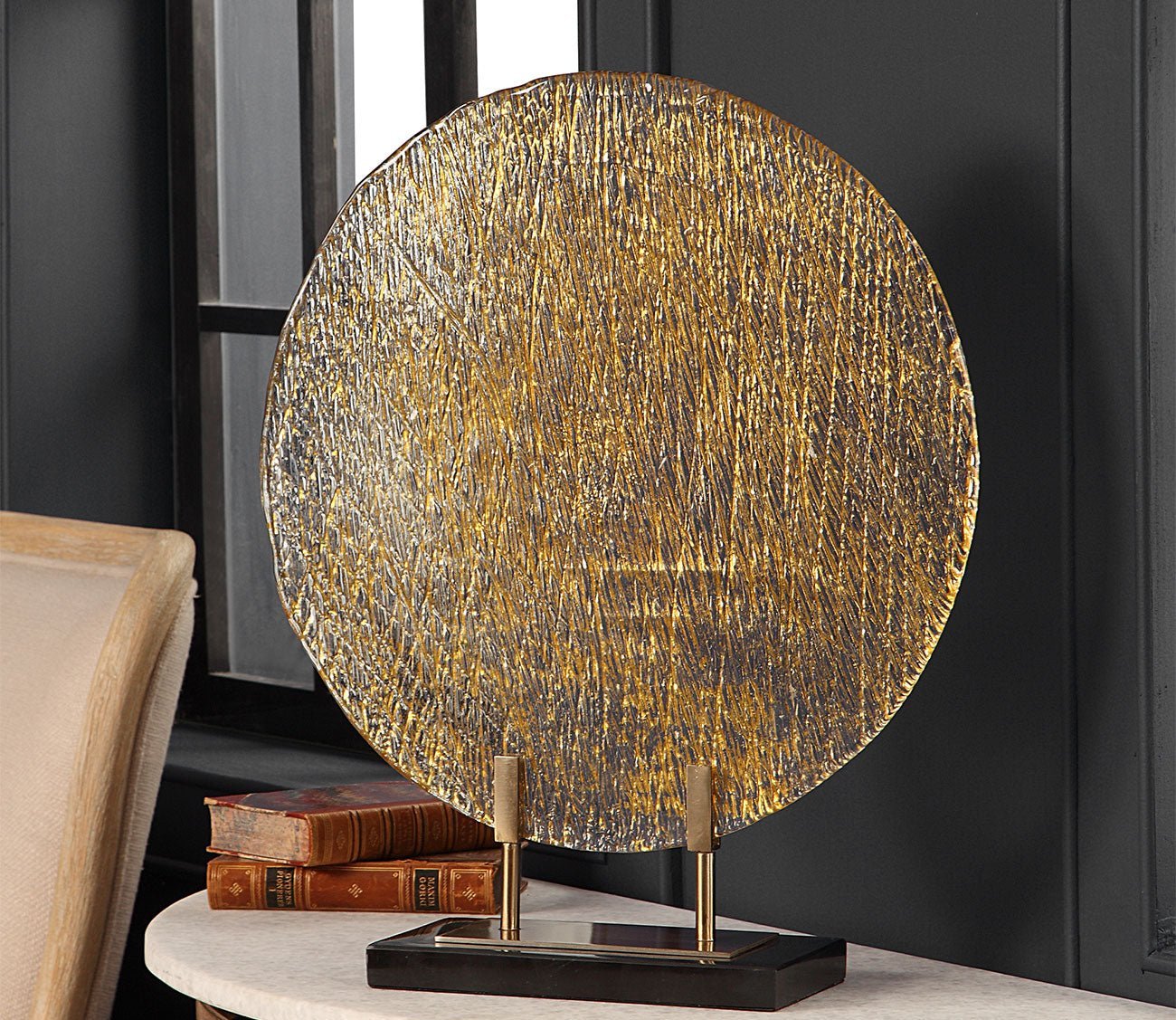 Layan Art Glass Charger