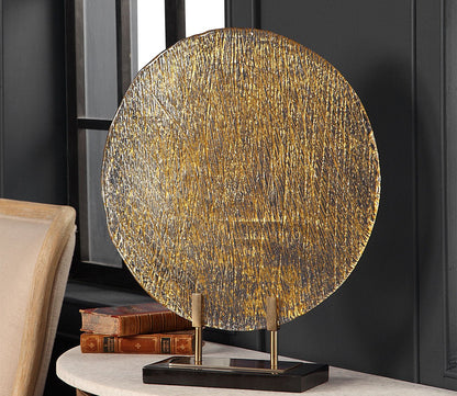Layan Art Glass Charger by Uttermost