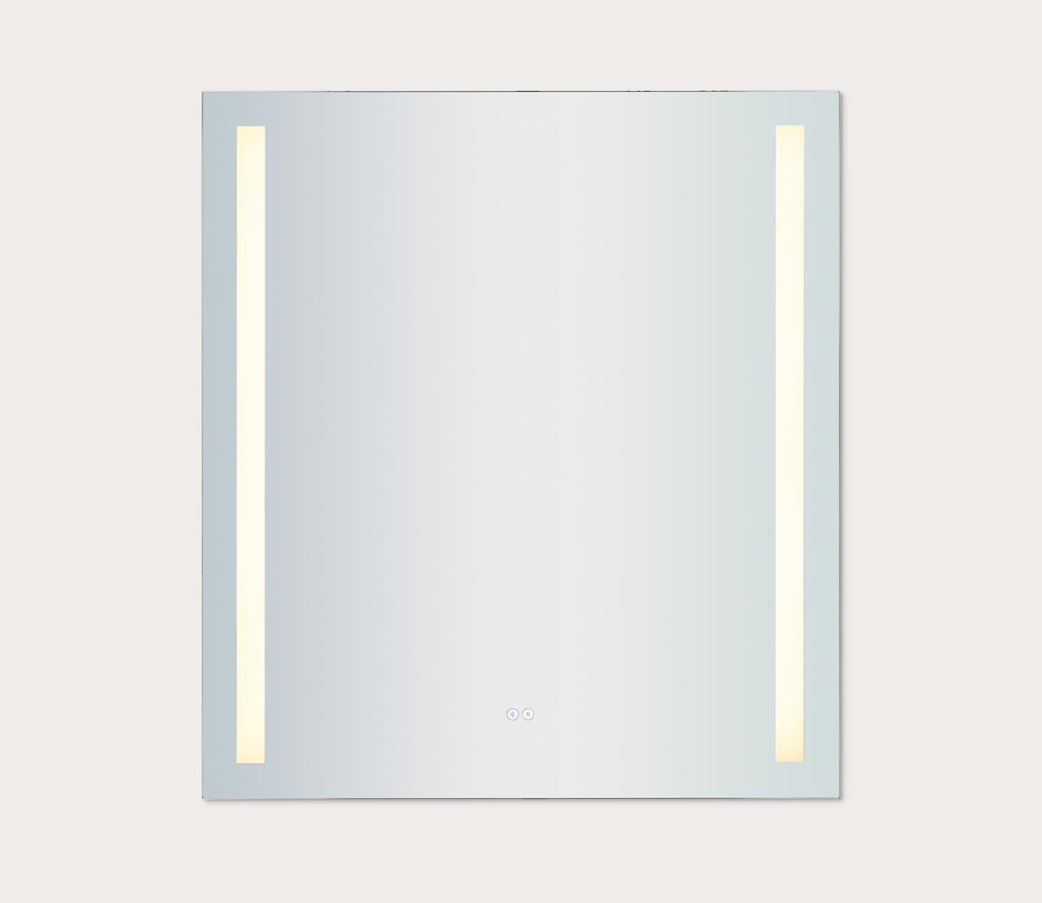 LED 36 x 40 Wall Mirror with Bluetooth Speakers