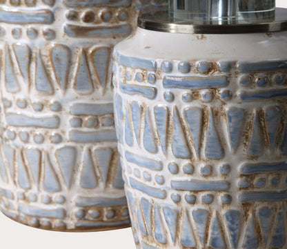 Lenape Ceramic Bottles Set of 2 by Uttermost
