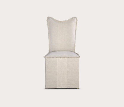 Lenore Armless Flax Chairs Set of 2 by Uttermost