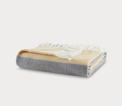 Lexi Color Block Throw Blanket by Urban Habitat