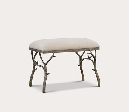 Lismore Small Fabric Bench by Uttermost