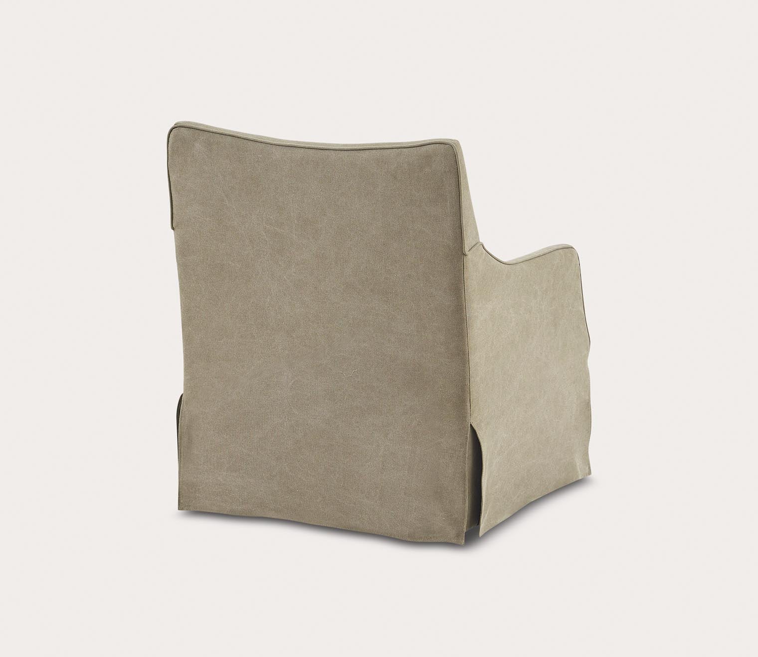 London Skirted Swivel Accent Chair by Martha Stewart
