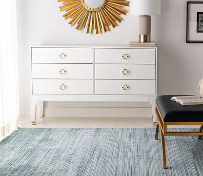 Lorna 6-Drawer White Wood Dresser by Safavieh