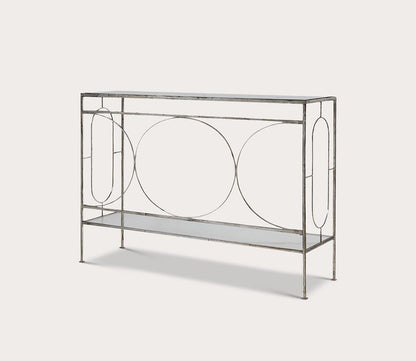 Luano Silver Console Table by Uttermost