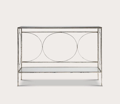Luano Silver Console Table by Uttermost