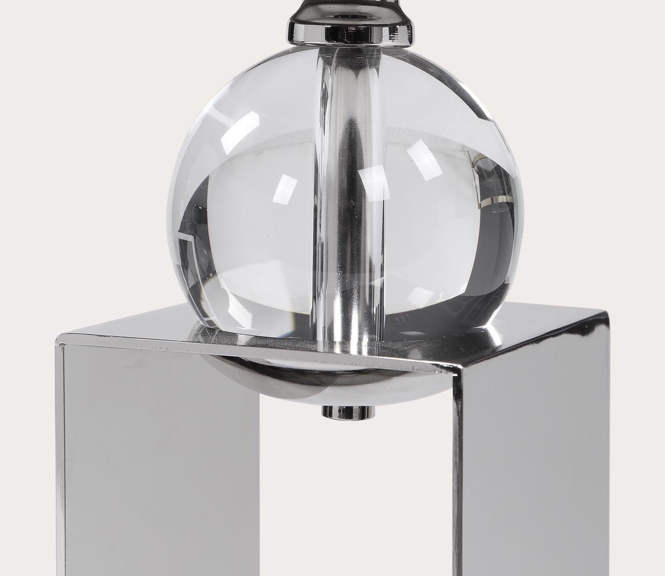 Lucian Nickel Candleholders by Uttermost