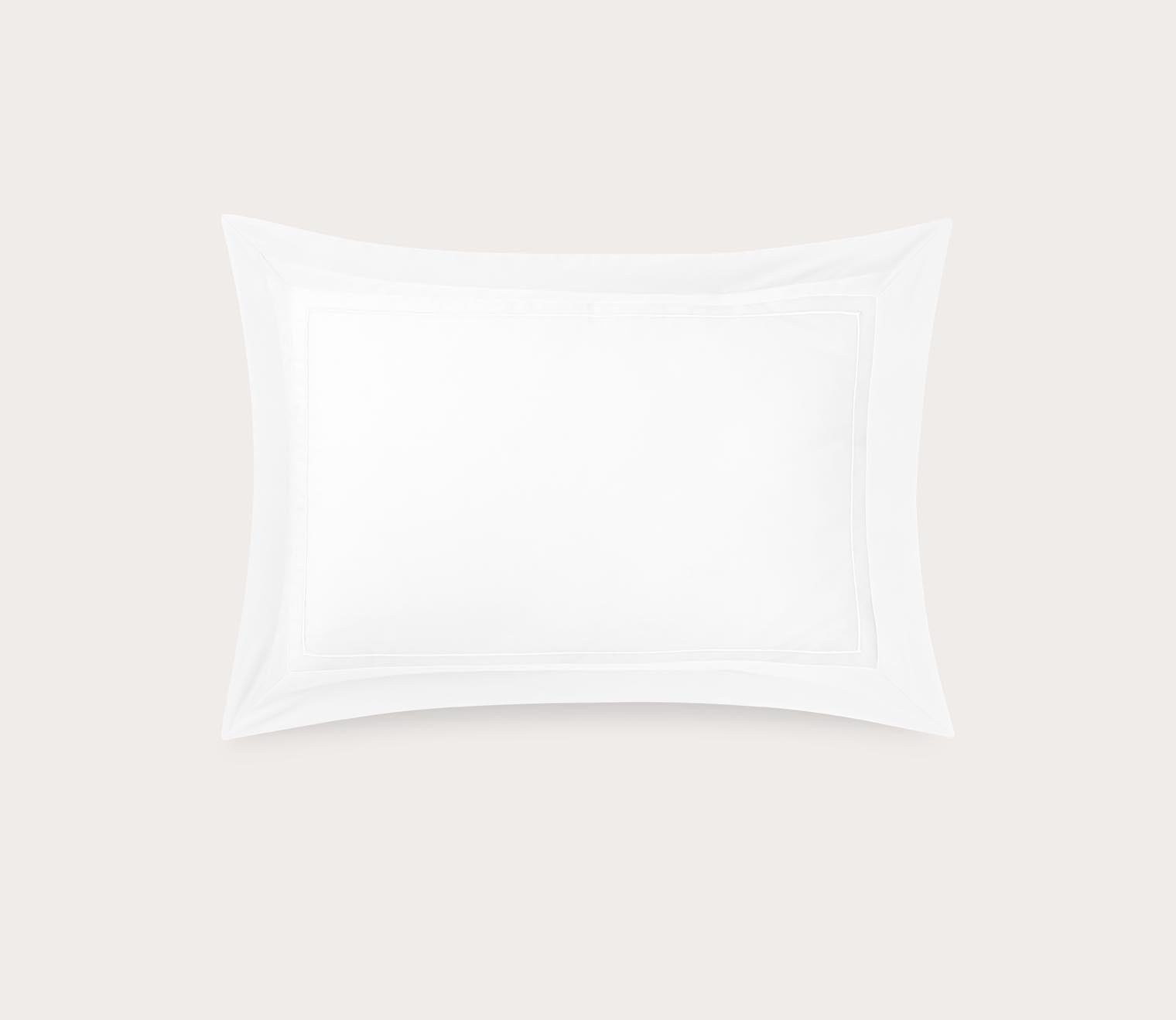 Lutece Organic Cotton Sateen Pillowcase by Yves Delorme