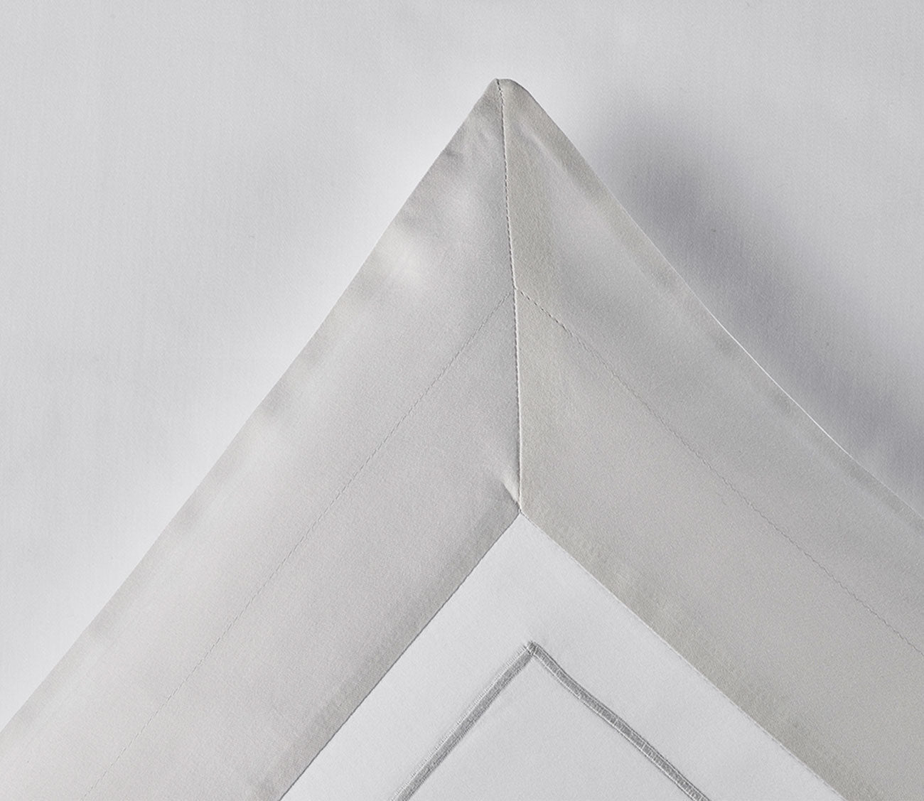 Lutece Organic Cotton Sateen Pillowcase by Yves Delorme