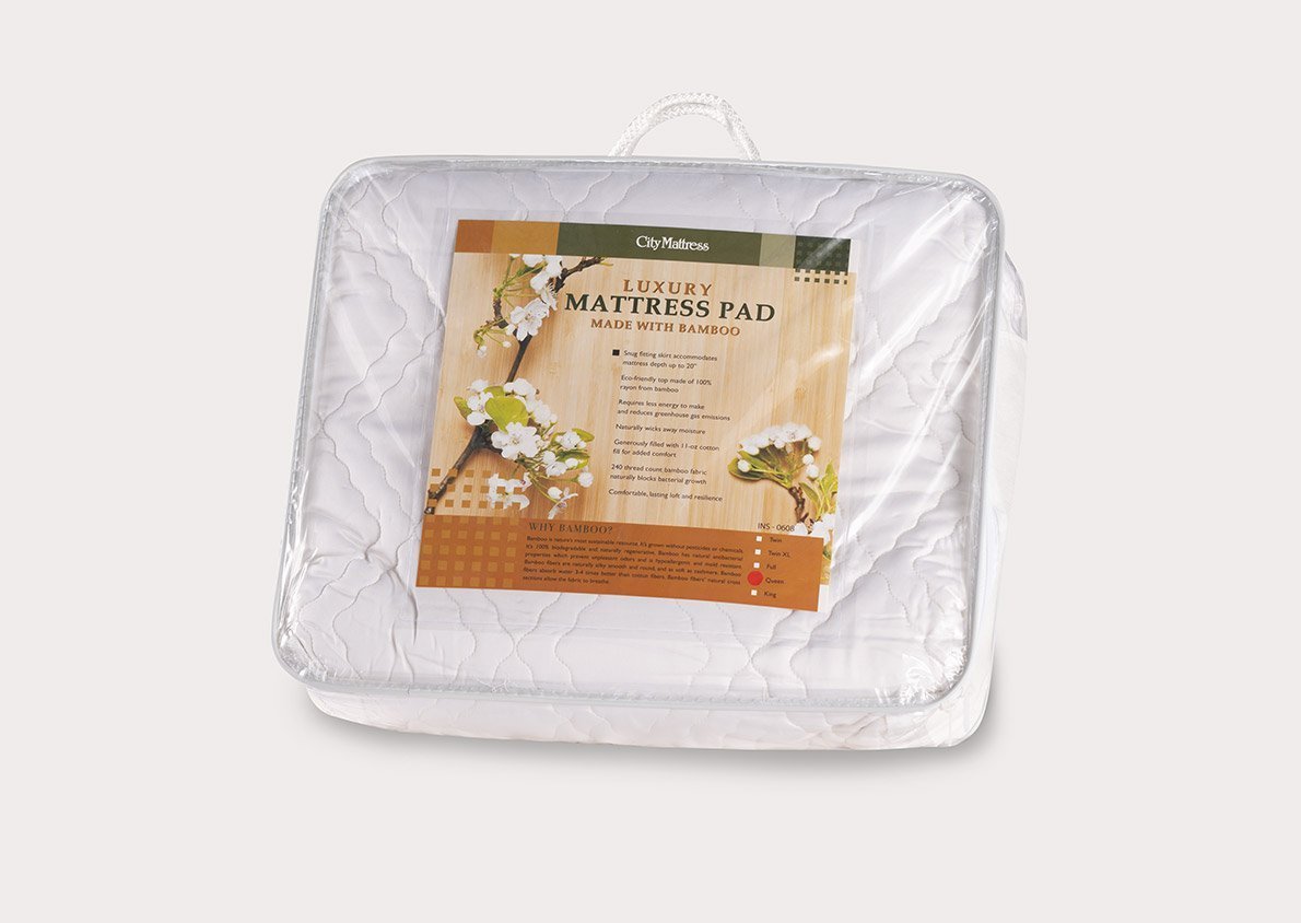 Luxury Bamboo Mattress Pad