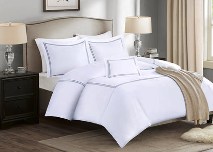 Luxury Collection 1000TC Cotton Sateen 4-Piece Duvet Cover Set by Madison Park Signature