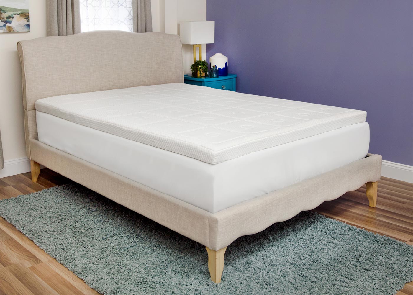 Luxury Extraordinaire 3-Inch Memory Foam Mattress Topper by Soft-Tex