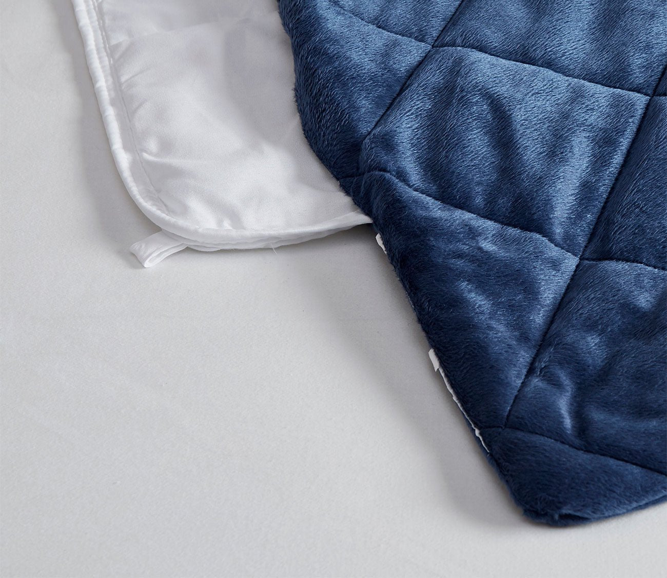 Luxury Quilted Faux Mink Weighted Blanket by Beautyrest