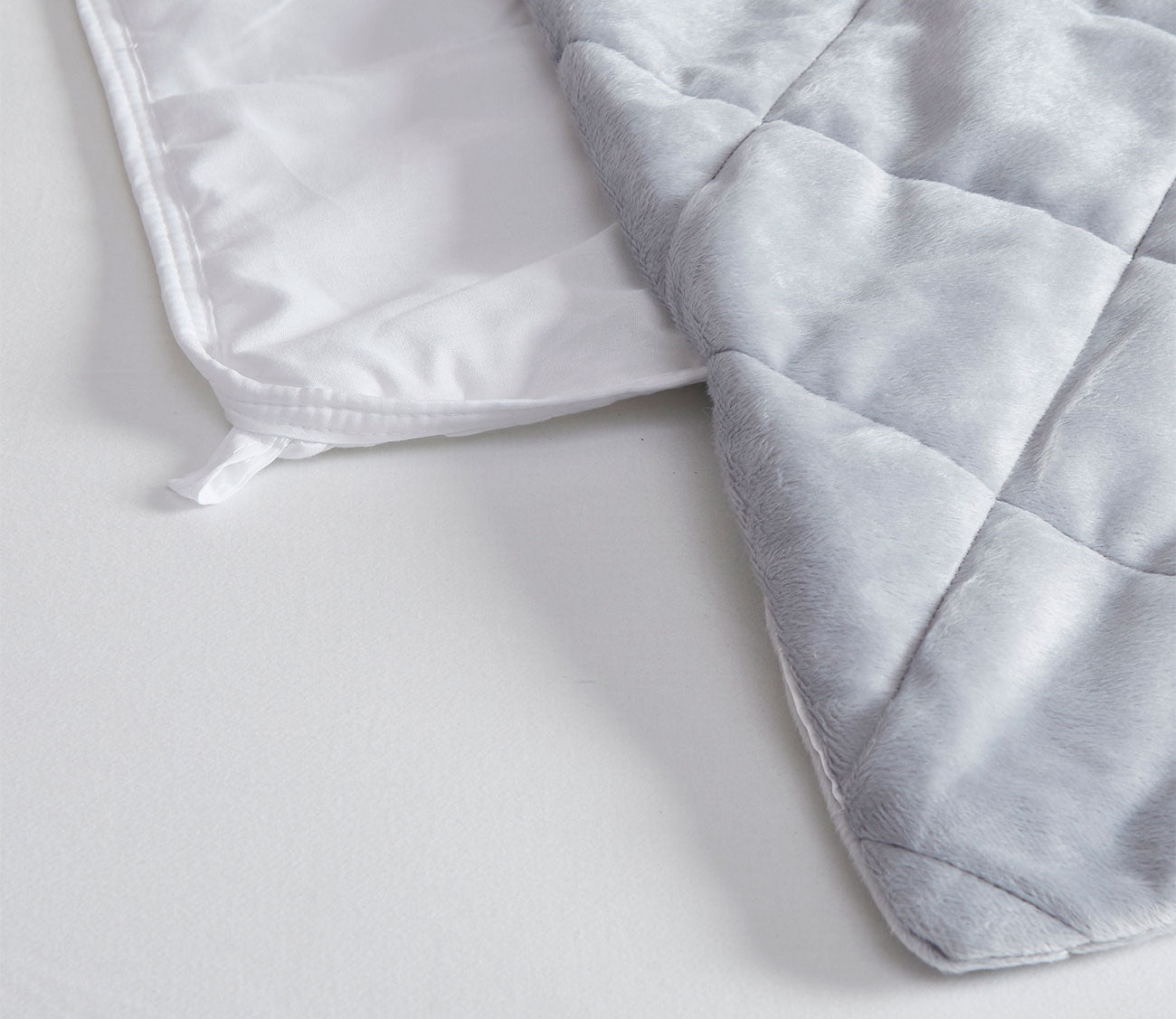Luxury Quilted Faux Mink Weighted Blanket by Beautyrest