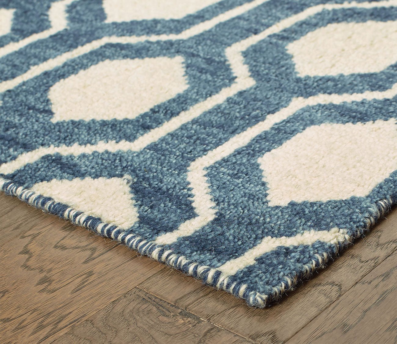 Maddox Lattice Geometric Rug by Tommy Bahama