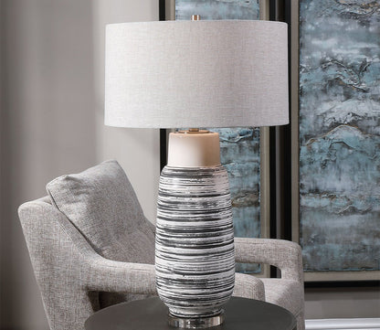 Magellan Ivory Table Lamp by Uttermost