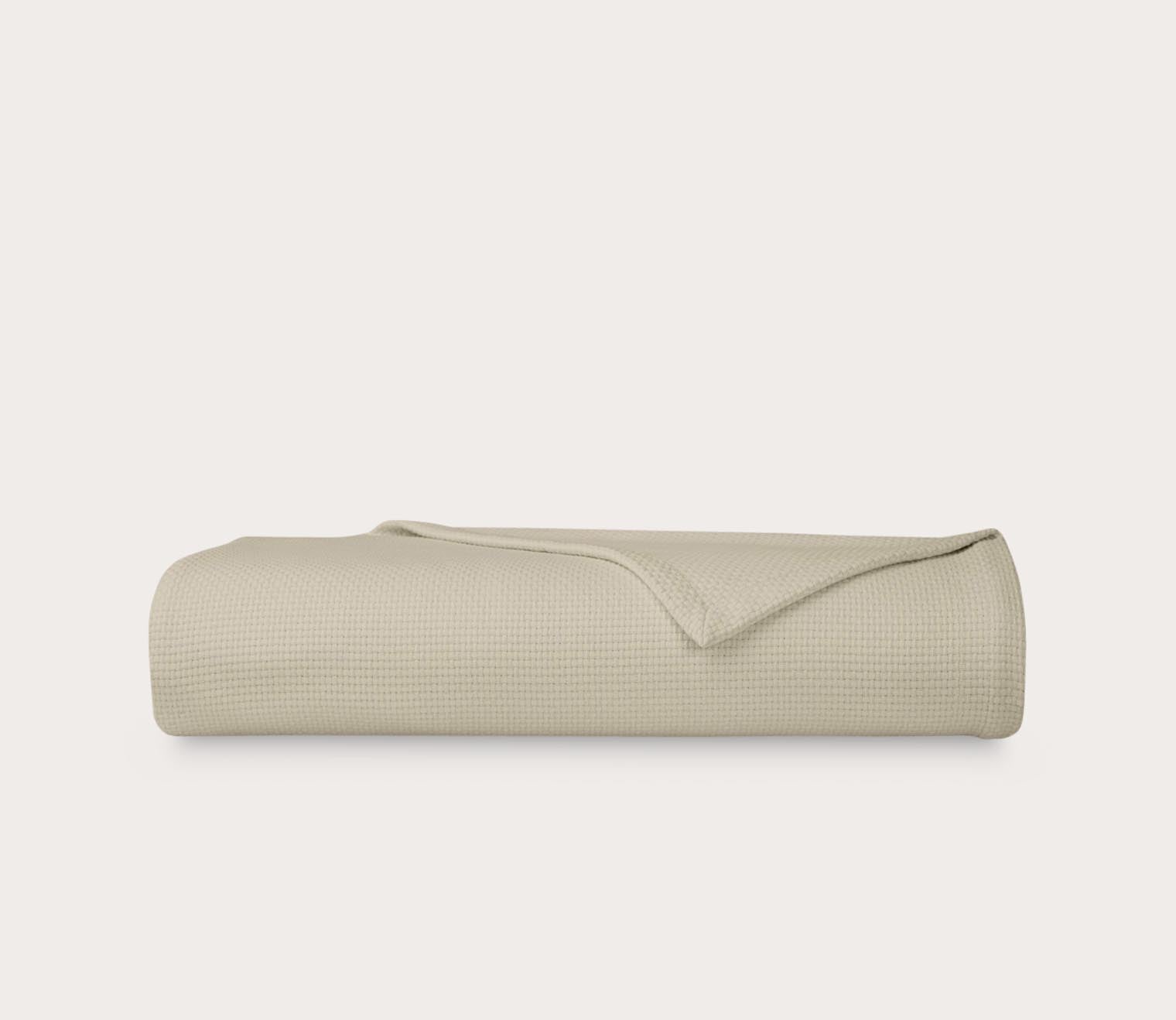 Maillon Basketweave Cotton Bed Blanket