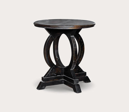 Maiva Black Side Table by Uttermost